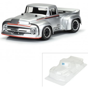 1/10 1956 Ford F-100 Pro-Touring Street Truck Clear Body