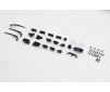 FCX10 Land Rover serie 11044 - REARVIEW MIRROR , WIPER AND HANDLE