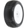 1/8 Hole Shot 2.0 S3 Front/Rear Buggy Tires Mounted 17mm White (2)