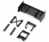 1/18 Sector Wing Set and Roof Skids Black: Granite GROM