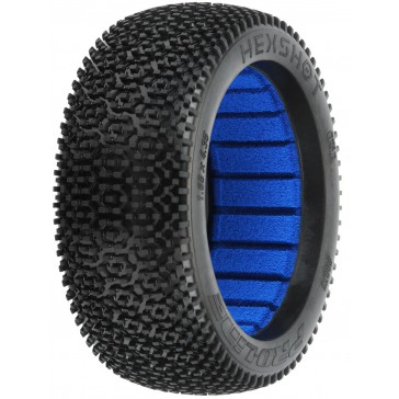 1/8 Hex Shot S4 Front/Rear Off-Road Buggy Tires (2)