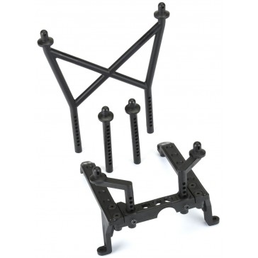 1/6 Extended Front and Rear Body Mounts: SCX6