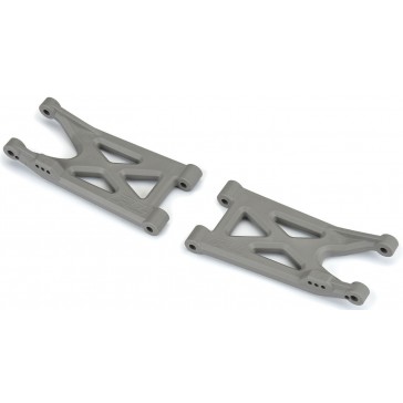Bash Armor Rear Suspension Arms (Stone Gray) for ARRMA 3S Vehicles