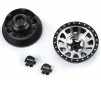 1/6 Method 305 Alum F/R 2.9 +2 Offset SCX6 Wheel Faces (2) Silver