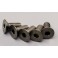 Titan Hex Flat Head Screws M4x10mm (5)