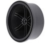 1/10 Split Six Rear 2.2/3.0 12mm Short Course Wheels (2) Red/Black