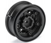 1/10 Holcomb F/R 1.55 12mm Crawler Bead-Loc Wheels (2) Black