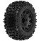 1/10 Badlands F/R 2.8 MT Tires Mounted 12mm/14mm Black Raid (2)
