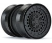 1/10 Carbine Front/Rear 1.9 12mm Rock Crawler Wheels (2) Black