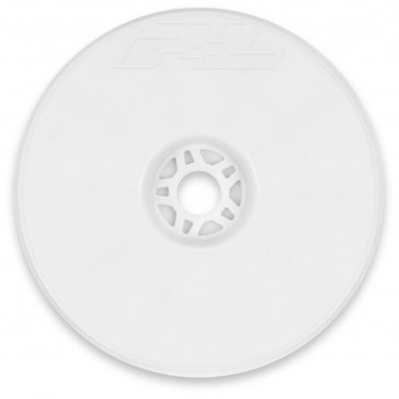 1/8 Velocity Front/Rear 4.0 17mm Truggy Wheels (4) White