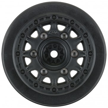 1/10 Raid Front/Rear 2.2/3.0 12mm Short Course Wheels (2) Black