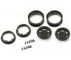 1/10 Impulse Front/Rear 1.9 12mm Rock Crawler Wheels (2) Black