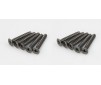 Flat Head TP Screws M4x25mm (10)