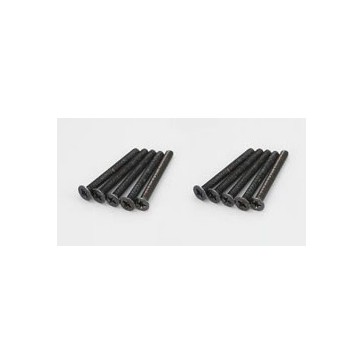Flat Head Metallic Screws M3x30mm (10)