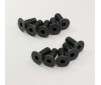Hex Flat Head Screws 4x10mm (10)