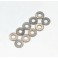 Washers 2.6x7x0.5mm (10)