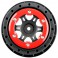 1/10 Split Six Front 2.2/3.0 12mm Short Course Wheels (2) Red/Blk