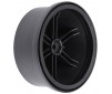 1/10 Split Six Front 2.2/3.0 12mm Short Course Wheels (2) Red/Blk