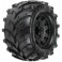 1/10 Masher F/R 2.8 MT Tires Mounted 12mm/14mm Black Raid (2)