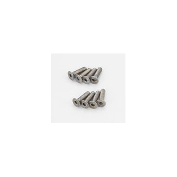 Vis Metal Titane Tete Fraisee Hex M3x12mm (8)