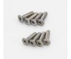 Titan Hex Flat Head Screws M3x12mm (8)