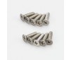 Titan Flat Head TP Screws M3x12mm (10)