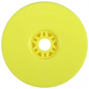 1/8 Velocity Front/Rear 17mm Buggy Wheels (4) Yellow