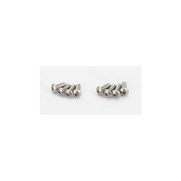 Hex Titan Button Screws M3x8mm (8)