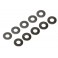 WASHERS 4.5X10X0.5MM (10)