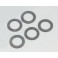 WASHERS 7X11X0.5MM (5)