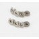 Titan Flat Head Screws M4x6mm (8)