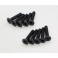 Vis M3x15mm Tete Fraisee Hex (10)