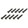 TP Hex Flat Head Screws 3M3x20mm (10)