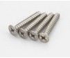 Titan Flat Head TP Screws M4x25mm (4)