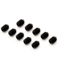 Metallic Headless Set Screws M4x5mm (10)