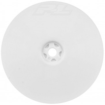 1/10 Velocity 4WD Front 2.2 12mm Buggy Whls (2) Wht: XB4 and 22X-4