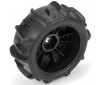 1/16 Dumont F/R Tires MTD 12mm Black Impulse (4): Mojave GROM