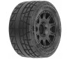 1/18 Menace F/R Street Tires MTD 12mm Black Raid (4): Granite GROM