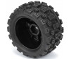 1/18 Badlands MX 1.85 F/R MTD 12mm Black Raid: Granite GROM