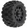 1/18 Badlands MX 1.85 F/R MTD 12mm Black Raid: Granite GROM
