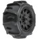 1/18 Dumont F/R Tires MTD 12mm Black Raid (4): Granite GROM