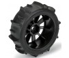 1/14 Dumont F/R Tires MTD 12mm Black Mach-10 (4): Typhon GROM