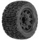 1/10 Bonesaw F/R 2.8 MT Tires Mounted 12mm/14mm Black Raid (2)