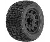 1/10 Bonesaw F/R 2.8 MT Tires Mounted 12mm/14mm Black Raid (2)