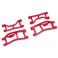 Red WideMaxx Rear Upper & Lower HD Suspension Arms