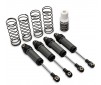 Long Gray Ultra Shocks with Springs (4)