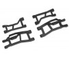 Black WideMaxx Front Upper & Lower HD Suspension Arms