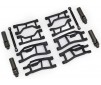 Suspension kit, Mini Maxx® WideMaxx®, black (includes front & rear su