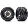 Gray Rear Mini XRT Wheels w/ Gravix Tires (2)