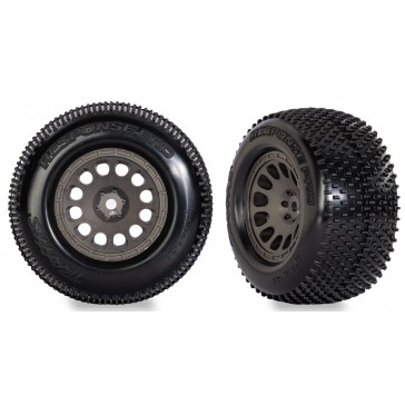 Gray Mini XRT Wheels w/ Response Pro Tires (2)